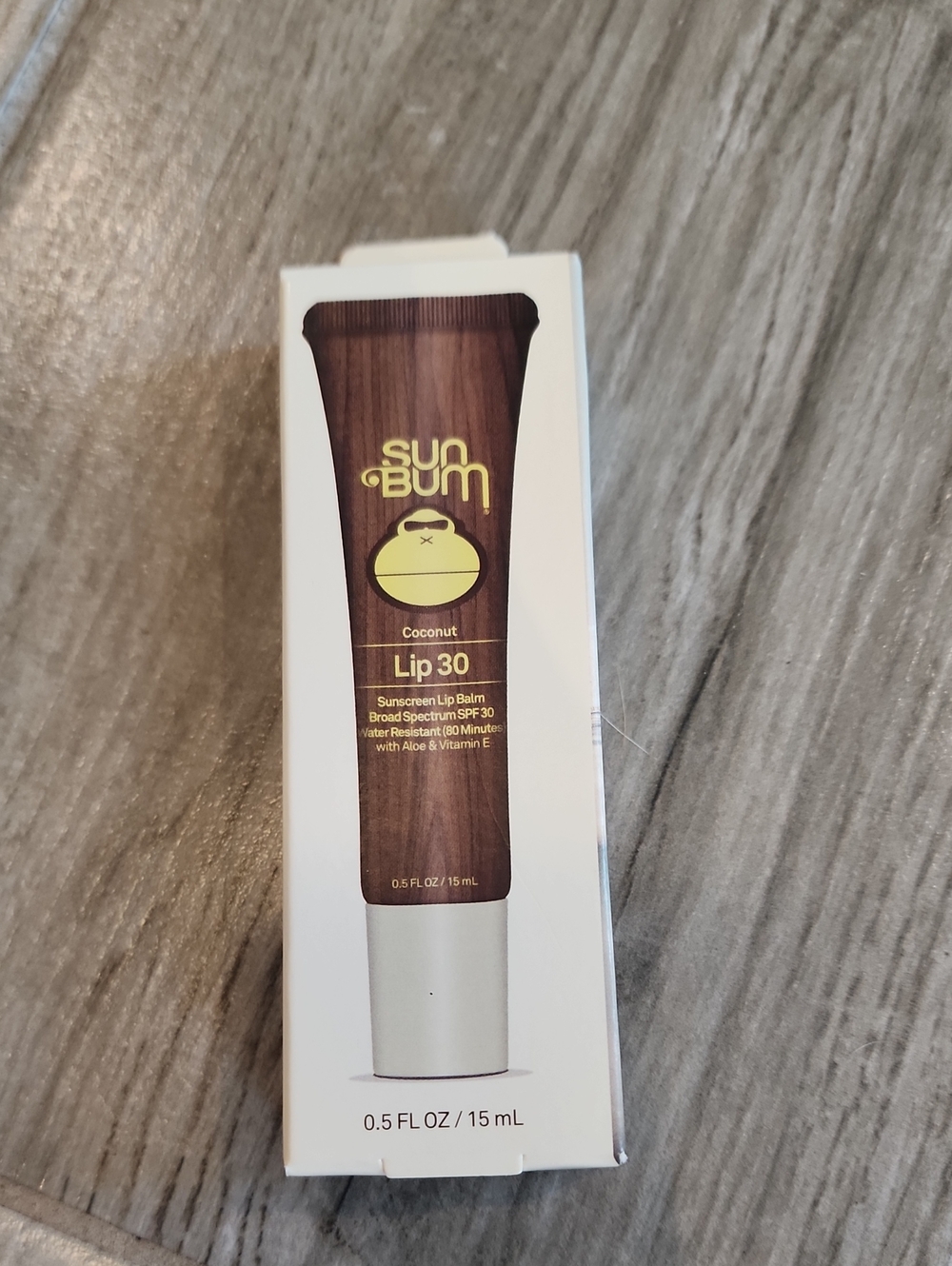 NWT Sun Bum Coconut Clear Lip Balm